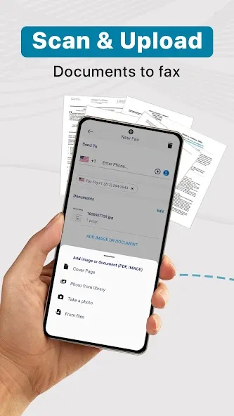 FAX Desk: Send Fax from Phone screenshot 2