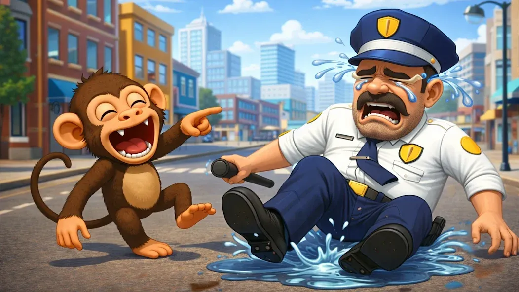 Monkey Game: Naughty Prankster screenshot 4