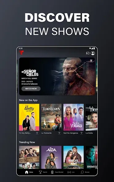 Telemundo: Series y TV en vivo screenshot 10