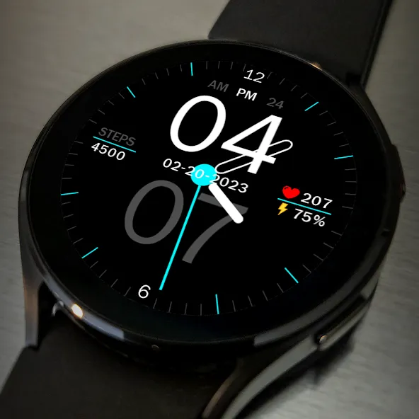 Key027 Hybrid Watch Face screenshot 4