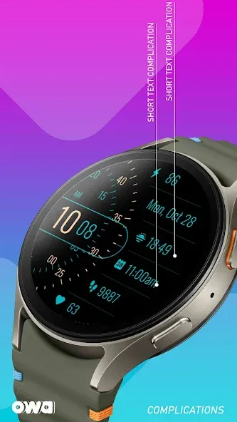 Rotatory Watch Face 021 screenshot 3