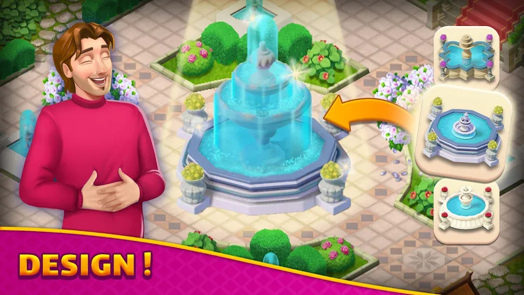 Anna's Garden: Jeux de Match 3 screenshot 4