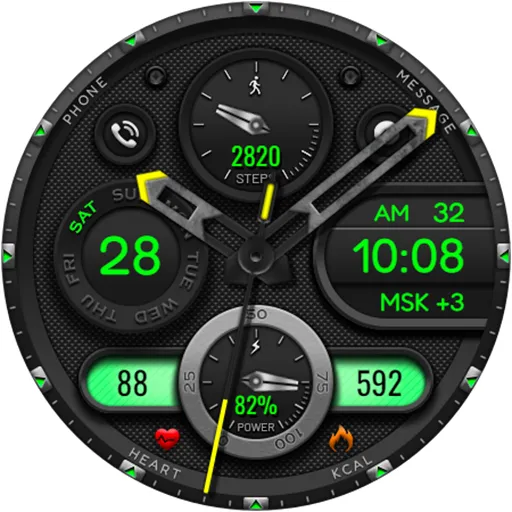 DETERANO CTS86 Watch face screenshot 21