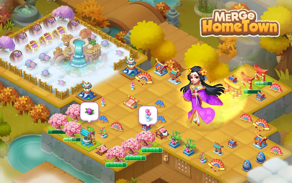 Merge HomeTown: Merge Games screenshot 16