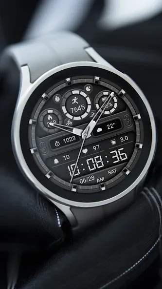 Retro Dim Texture ZKin Watch screenshot 2