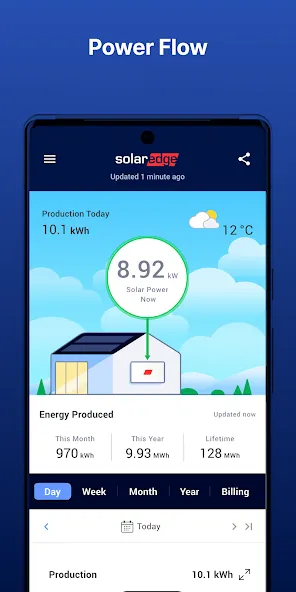 mySolarEdge screenshot 1