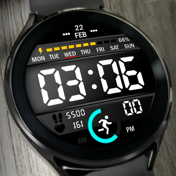 Key024 Digital Watch Face screenshot 3