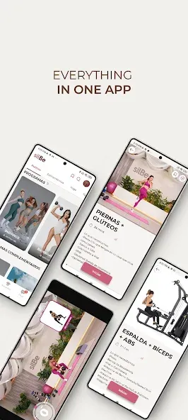 silBe: Fitness & Nutrition screenshot 4