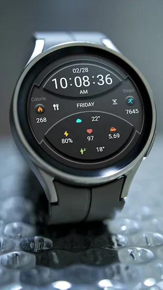 ZKin Watch Dark Gray Component screenshot 15