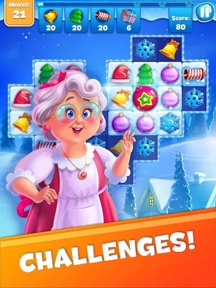 Christmas Sweeper 3 - Match 3 screenshot 14