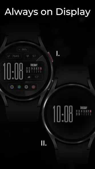 TVV Modern Layout Watch Face screenshot 6