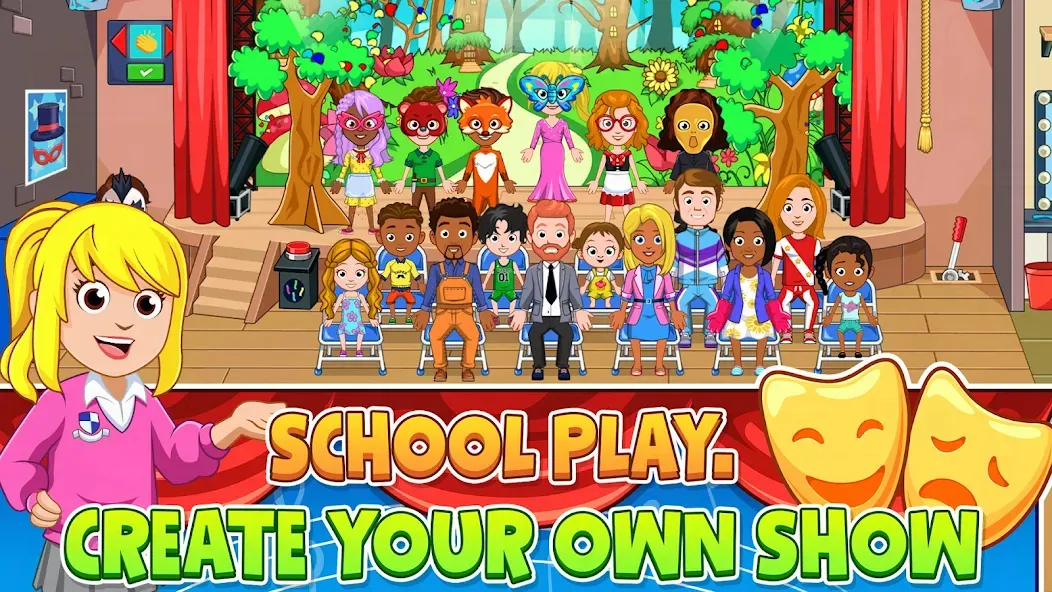 My City : High School screenshot 4