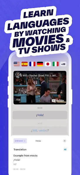 Wordy - Learn Languages screenshot 1
