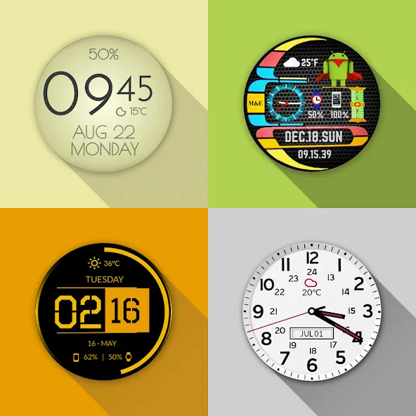 Watch Face - Minimal & Elegant screenshot 3
