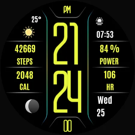 Simplex Digital Watch Face screenshot 33