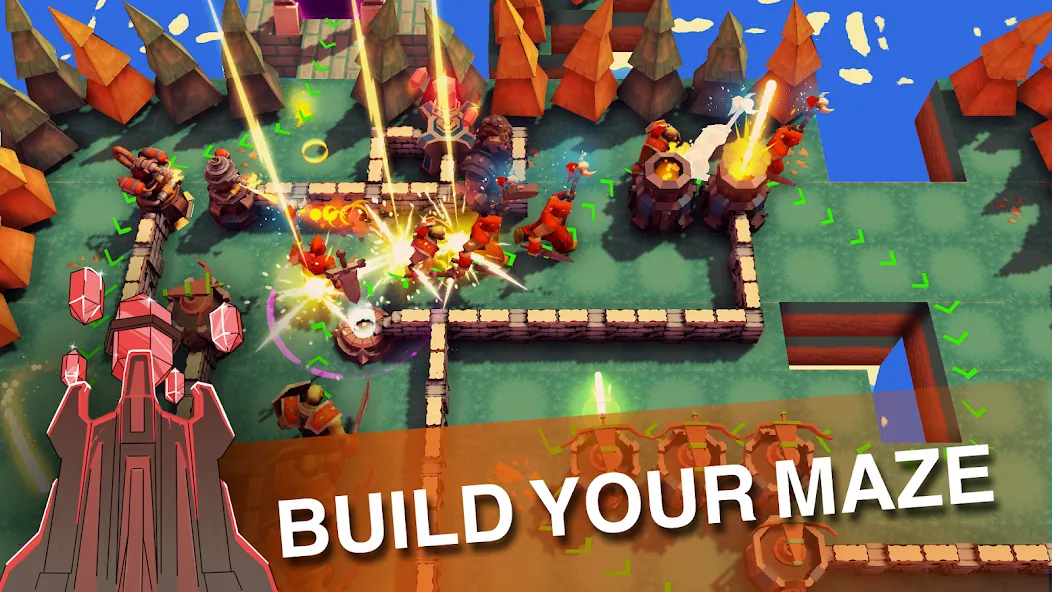 Maze Defenders - Tower Defense screenshot 2