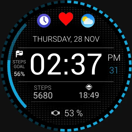 Runner Watch Face screenshot 11