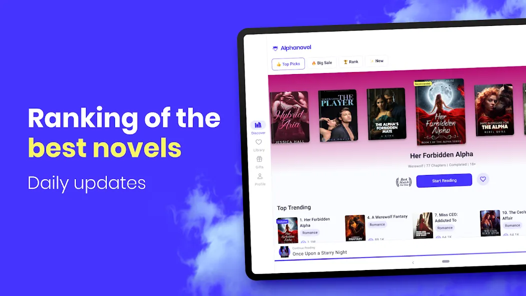 AlphaNovel β Books & Stories screenshot 9