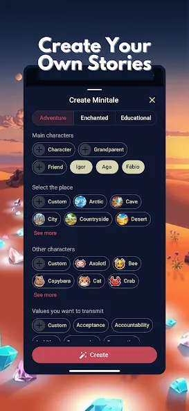 Minitale Bedtime Stories screenshot 2