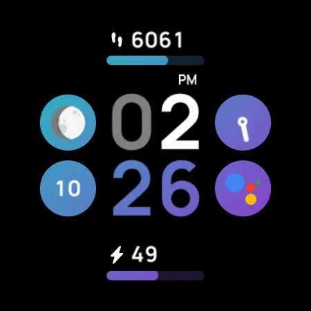 Moonlight Watch Face Wear OS screenshot 7