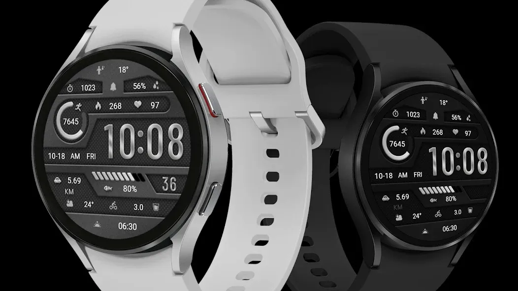 Elegant Gray Metal ZKin Watch screenshot 1