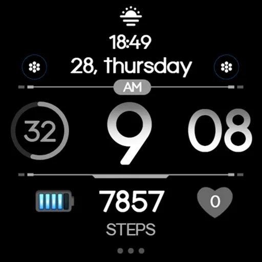 OMG 458 - Minimal Watch Face screenshot 26