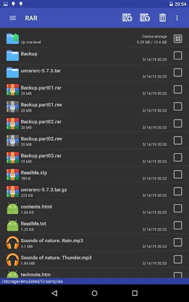 RAR screenshot 10