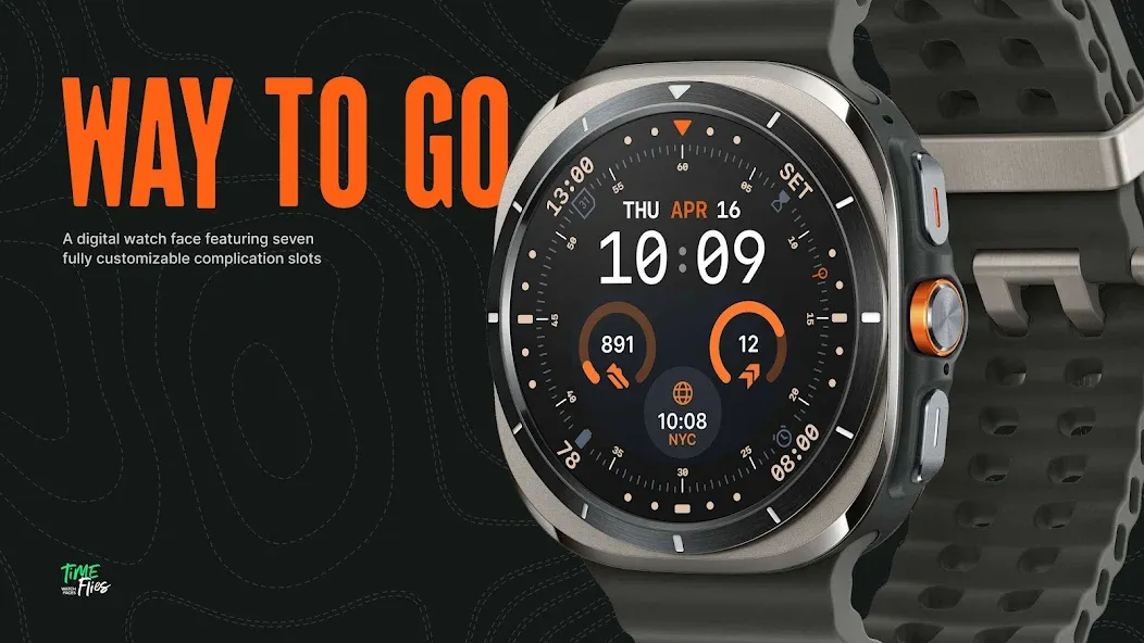 Way To Go Watch Face screenshot 1