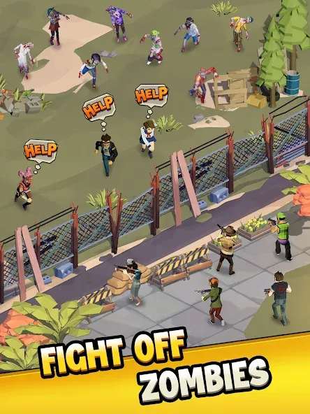 Town Survival: Zombie Games screenshot 14