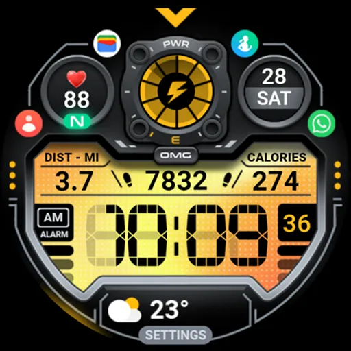 OMG 331 Retro Digital Watch screenshot 25