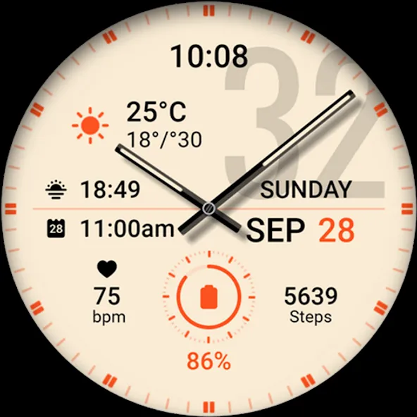 Watch face 10h08.com #75 screenshot 29