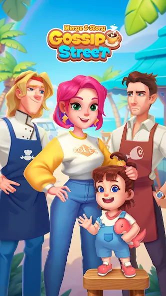 Gossip Street: Merge & Story screenshot 12