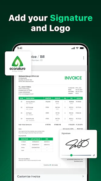 Facture App - Invoice Facile screenshot 2