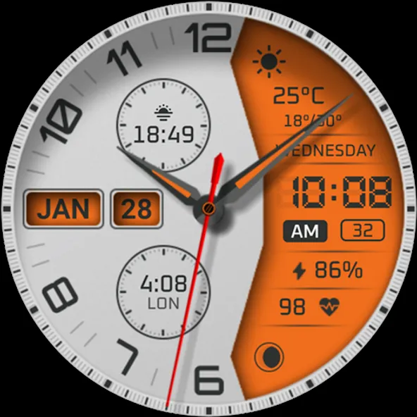 Watch face 10h08.com #114 screenshot 28