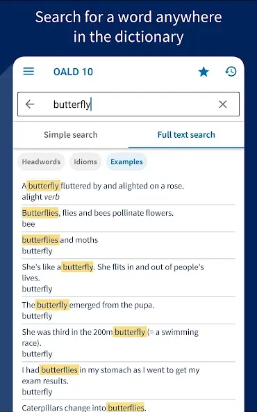 Oxford Advanced Learner's Dict screenshot 19