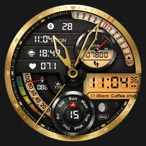 YSR003 Hybrid Watch Face screenshot 7