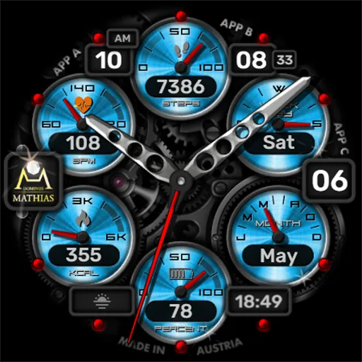 DM081 Luxury Mechanics Face screenshot 5