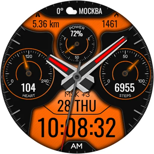 Hybrid KARATUN Watch face screenshot 18