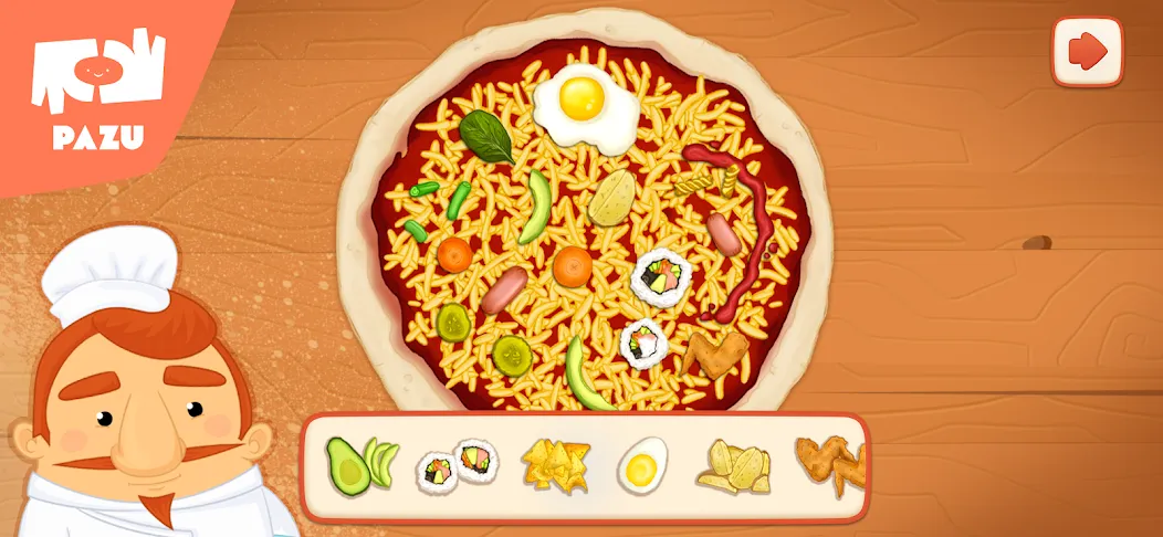 Kochspiele und Pizza machen screenshot 6