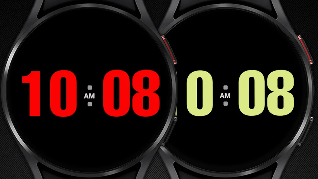 Big dgt mod 5M Watch face screenshot 3