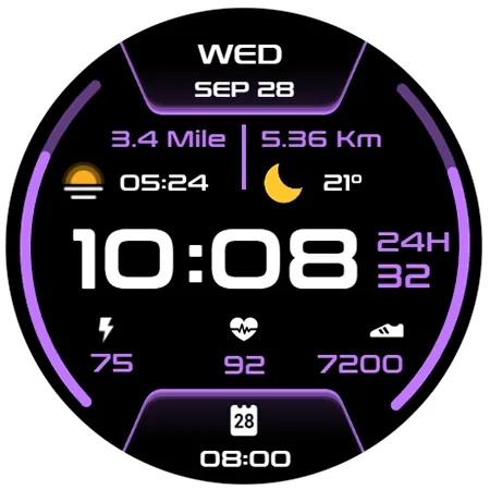 Digital 6 Watch Face screenshot 10