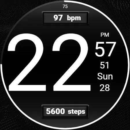 W-Design WOS028 - Watch Face screenshot 6