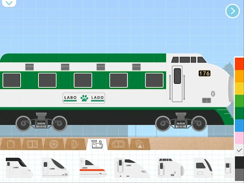 Brick Train Spiel für Kinder screenshot 12