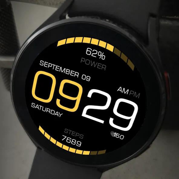 Key088 Futuristic Watch Face screenshot 8