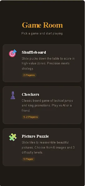 Game Room screenshot 1