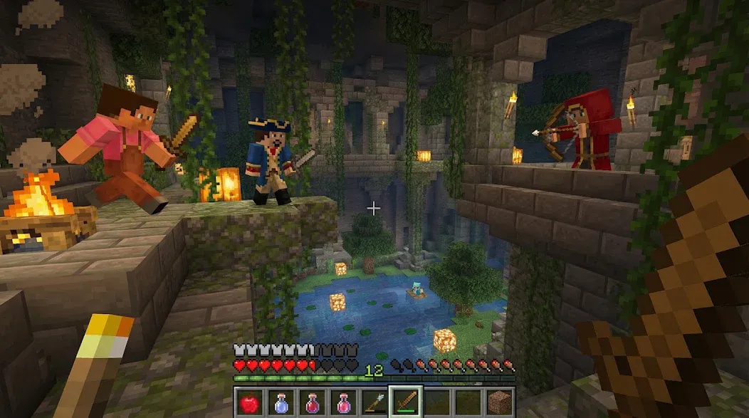Minicraft: Craftarena Block 3D screenshot 2