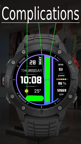 Dashboard Watch Face screenshot 3