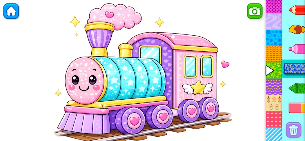 Kids Drawing & Coloring Games screenshot 2