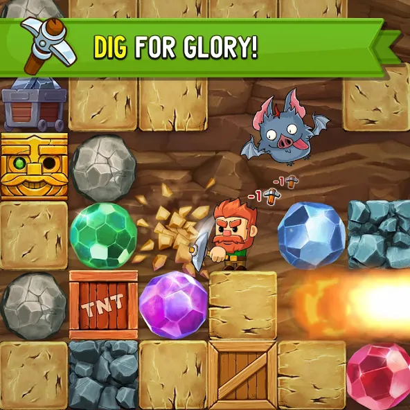 Escavar! Jogo da mina de ouro screenshot 12