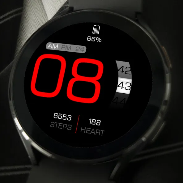 Key062 Digital Watch Face screenshot 4